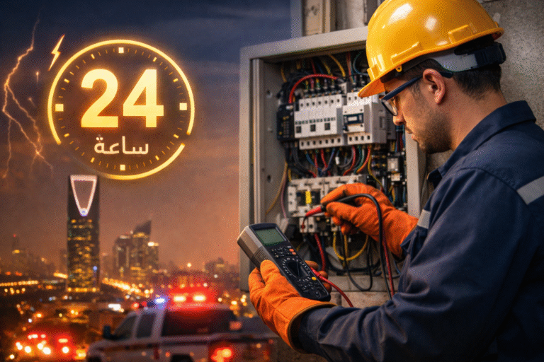 كهربائي 24 ساعة الرياض