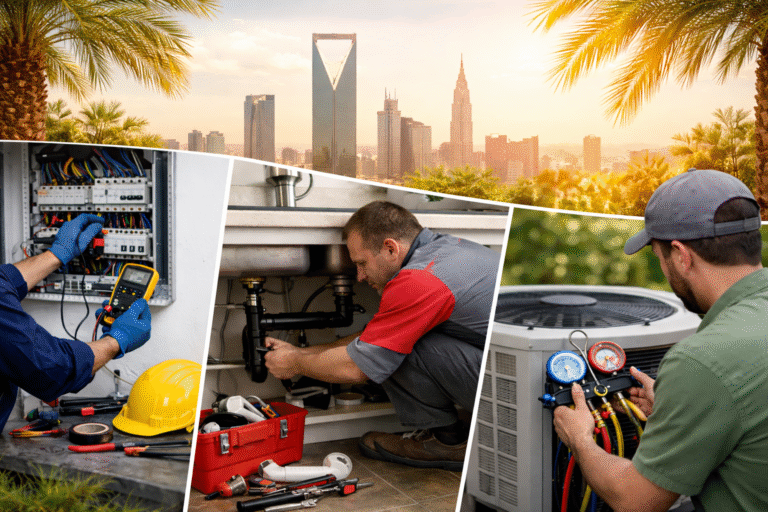 عقود صيانة منزلية بالرياض